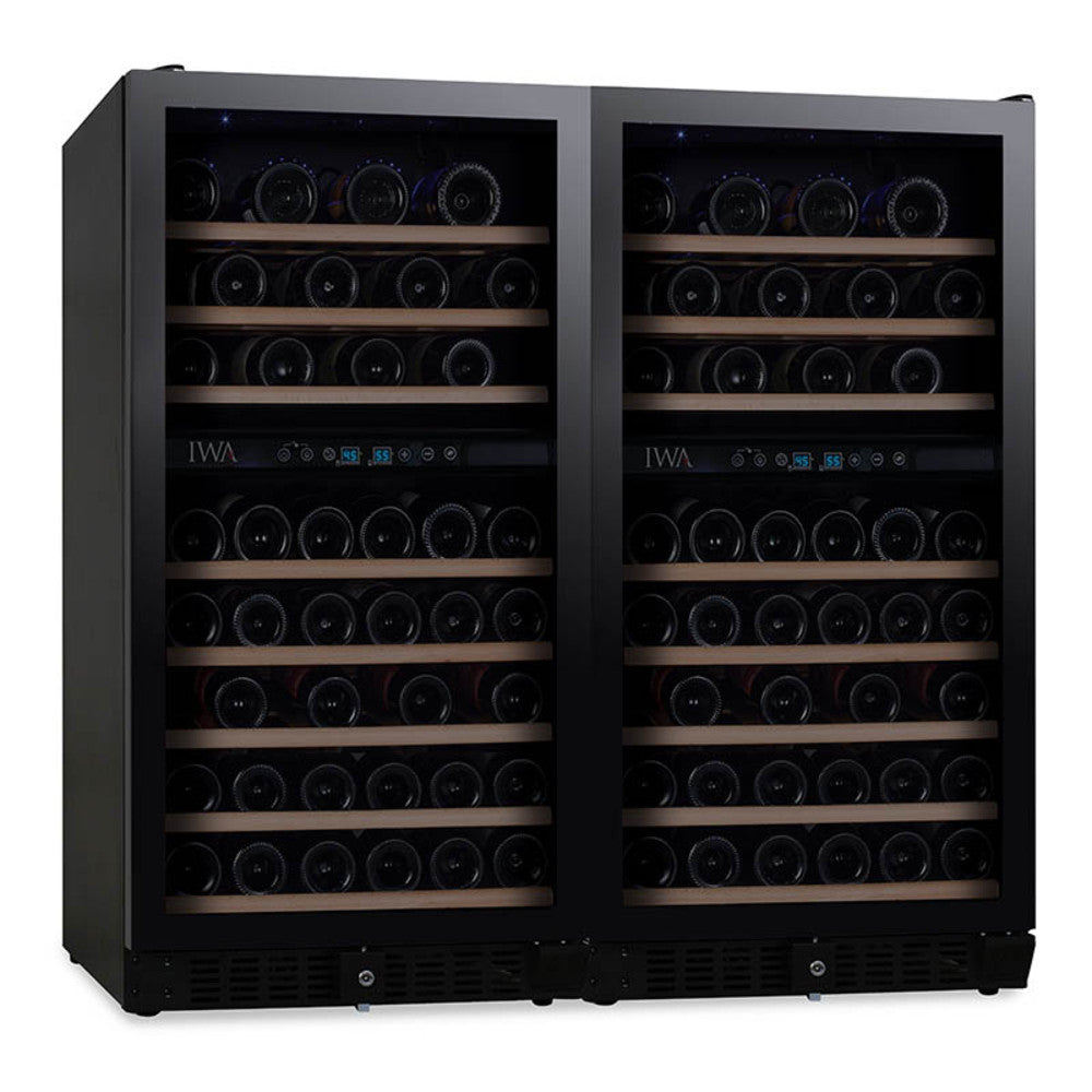 Loft 800 Double 188 Bottle 2-Zone Frameless #34251