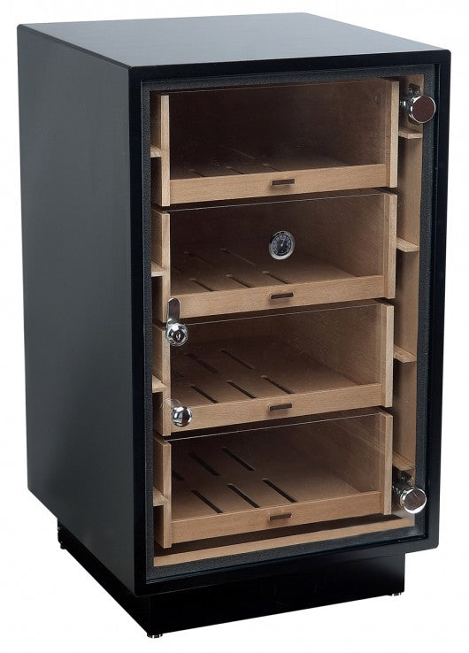 Manchester Counter Glass Door Cigar Humidor | 250 Cigars
