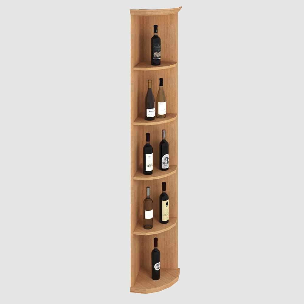 Quarter Round Shelf – Elite Kit Rack Accessory 85″H x 13 1/2″W