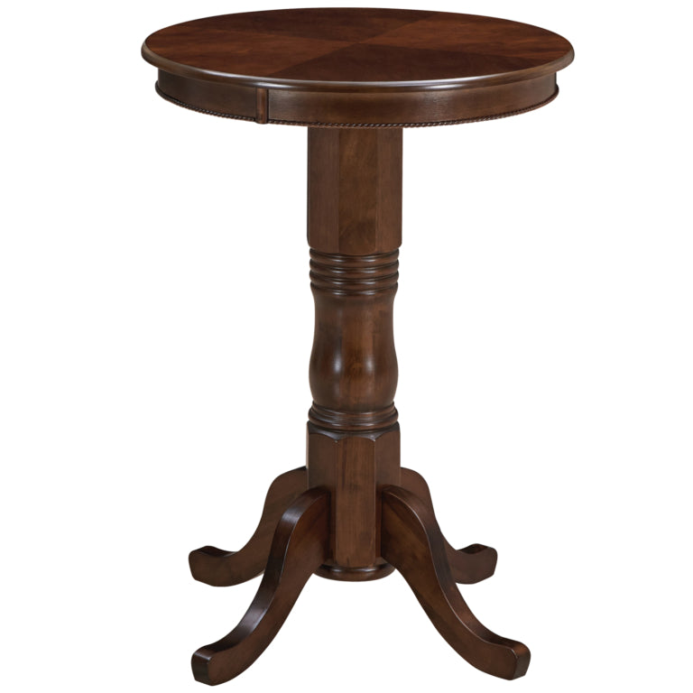 Premium Wood Round Pub Table