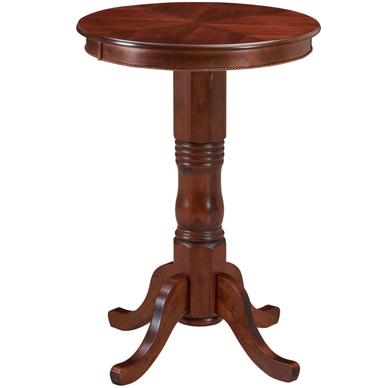 Premium Wood Round Pub Table