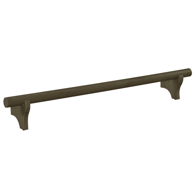 Solid Wood Dry Bar Foot Rail - 60" Wide