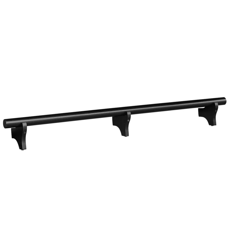 Solid Wood Dry Bar Foot Rail - 72" Wide