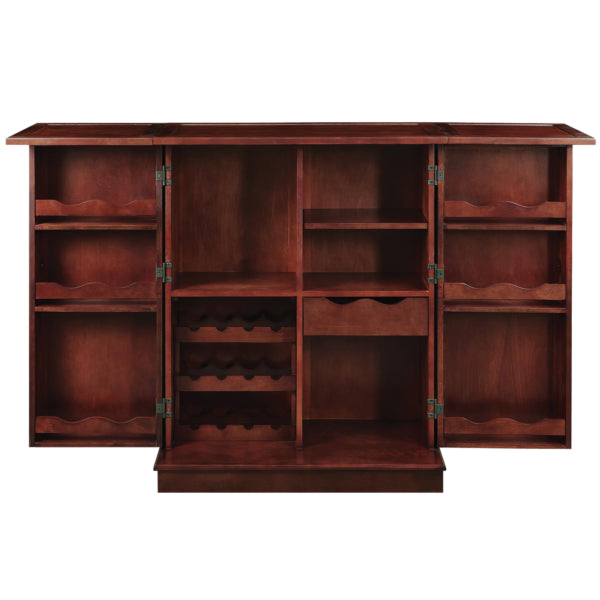 Solid Wood Portable Folding Bar