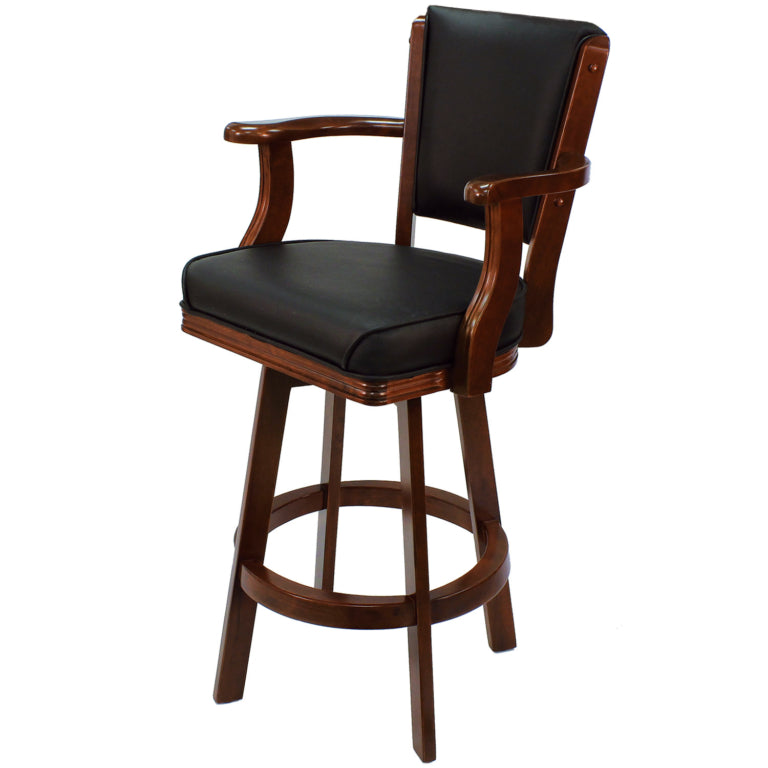 Solid Wood Swivel Barstool