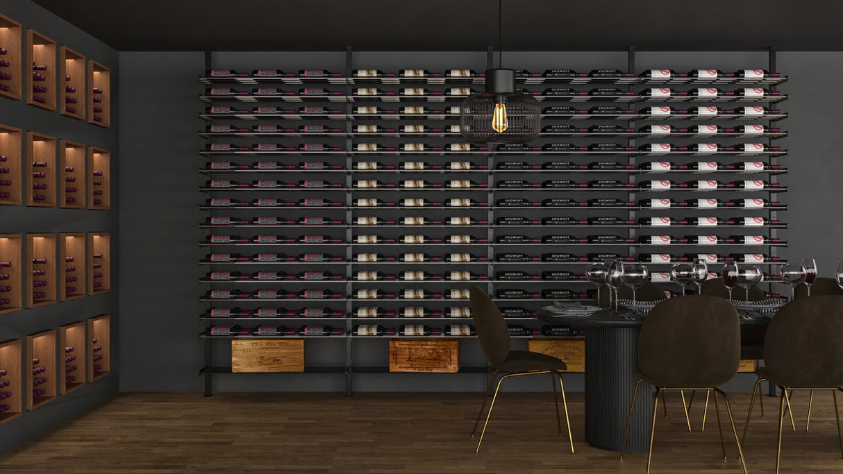 VintageView Evolution Shelf: Wine Cellar Design Accessory