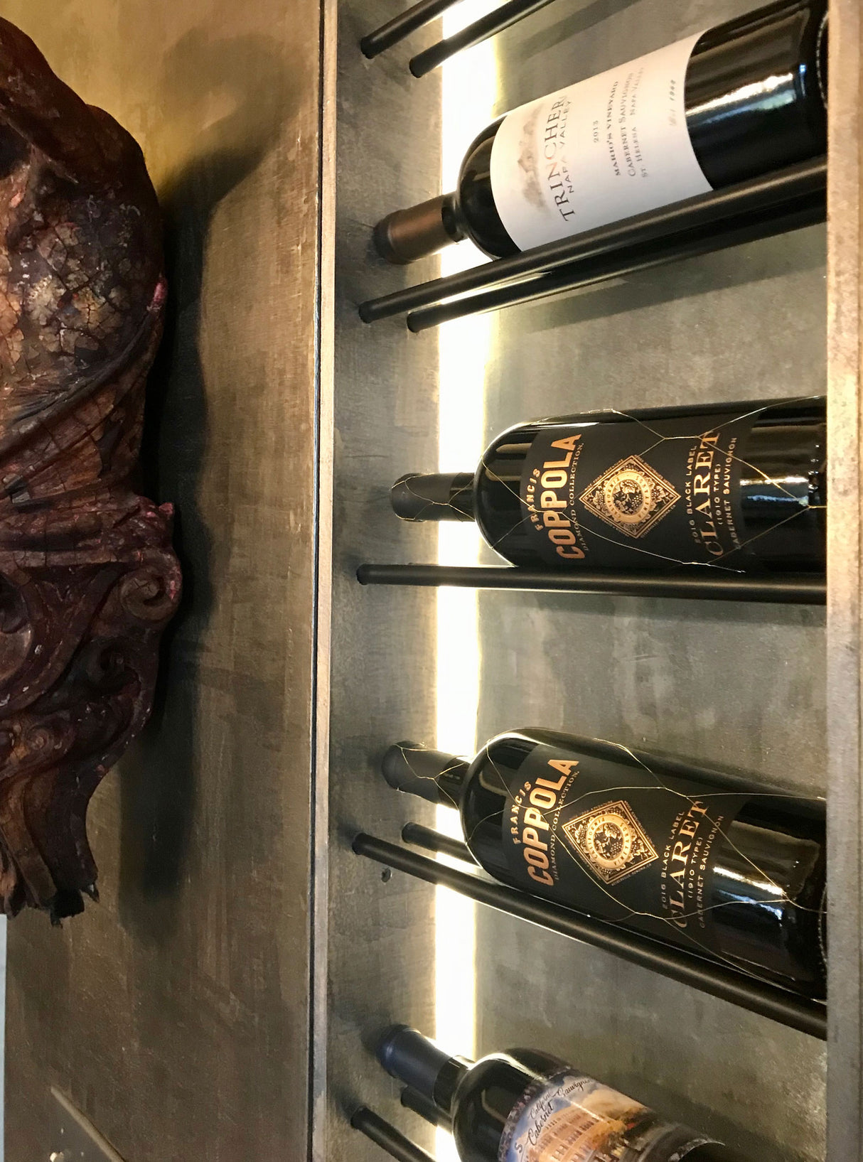 VintageView Evolution Wine Rods (metal wine rack supports)