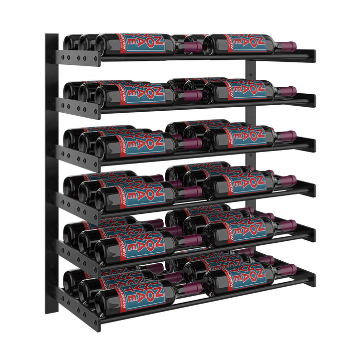 VintageView Evolution Wine Wall 30″ 2C Wall Mounted Wine Rack System (12 to 36 bottles)