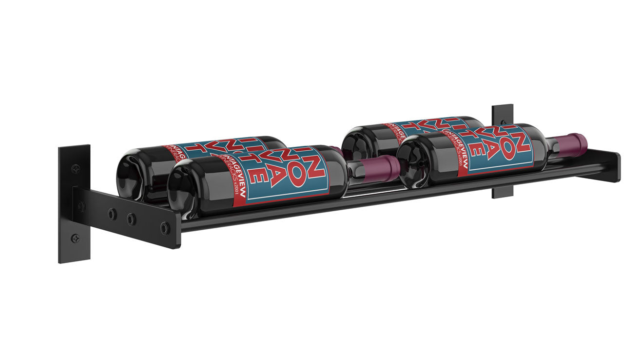 VintageView Evolution Wine Wall 5″ 2C Wall Mounted Wine Rack System (2 to 6 bottles)