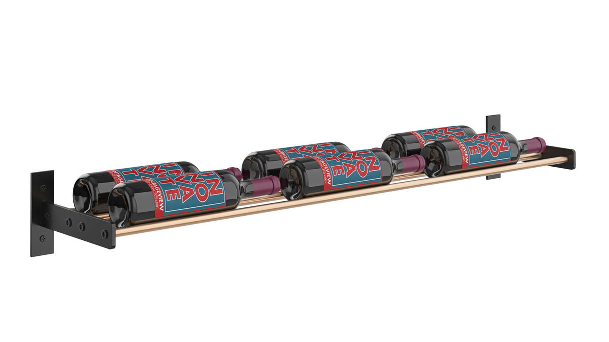 VintageView Evolution Wine Wall 5″ 3C Wall Mounted Wine Rack System (3 to 9 bottles)