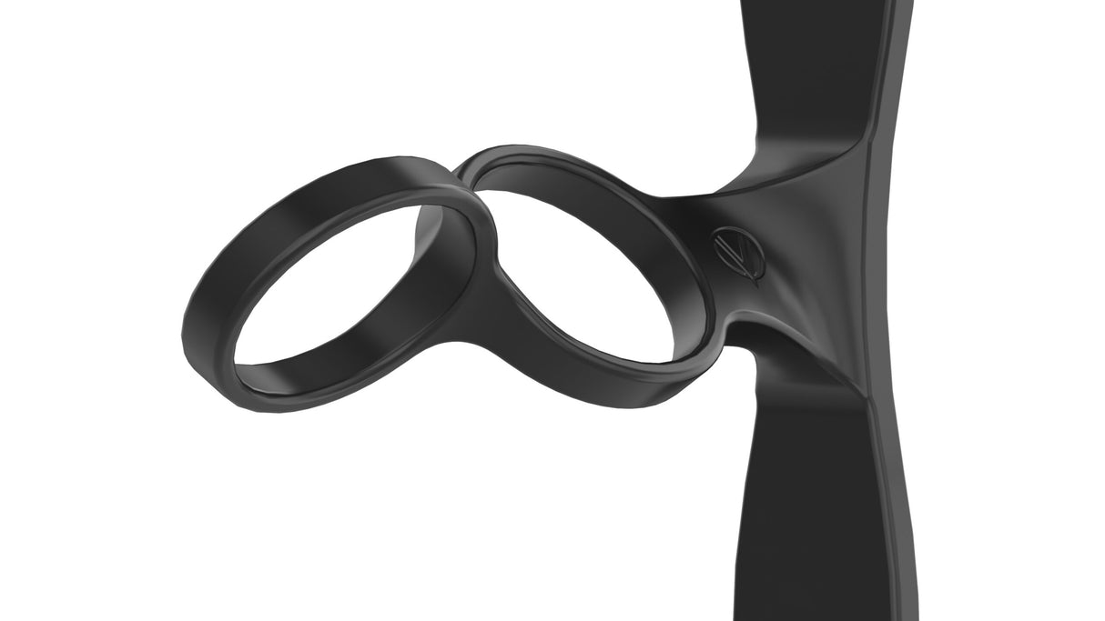 VintageView Helix Dual 15 (minimalist wall mounted metal wine rack)