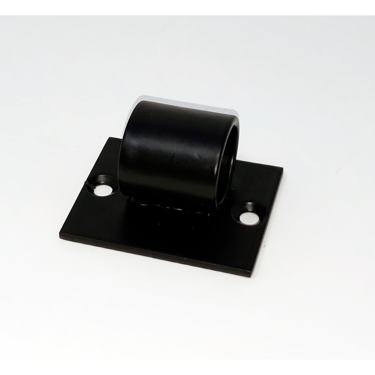 VintageView Helix Wine Rack Post Angled Base Plate (floating wine rack system component for sloped ceilings)