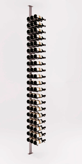 VintageView Vino Pins Post Kit: Single-Sided Label Forward Floating Wine Rack (20-60 bottles)