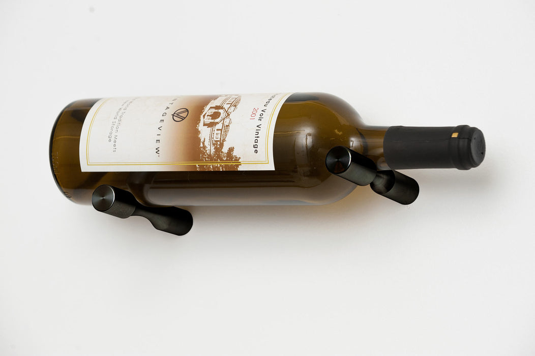 VintageView Vino Pins 1 Bottle Wall Mounted Metal Wine Rack Peg