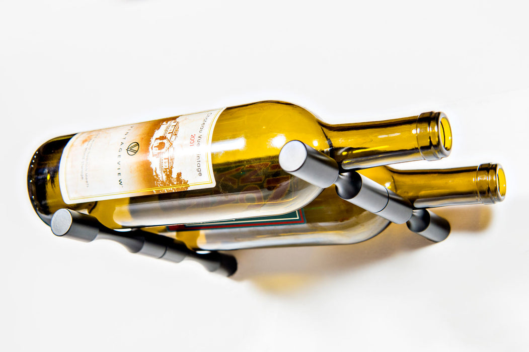 VintageView Vino Pins Wall Mounted Metal Wine Rack Kit (2 Bottles)