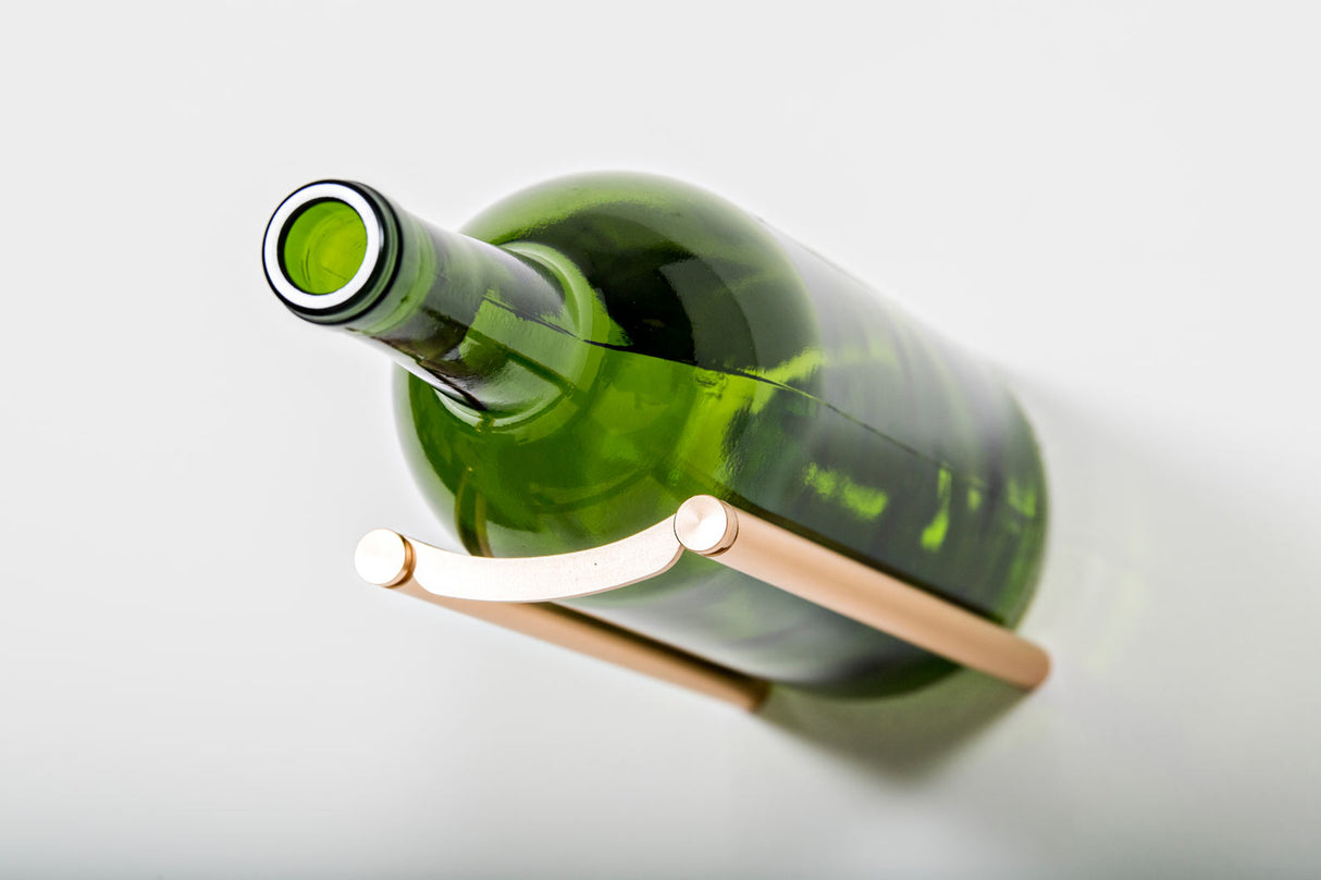 VintageView Vino Rails Magnum, 1 Bottle Metal Wine Rack