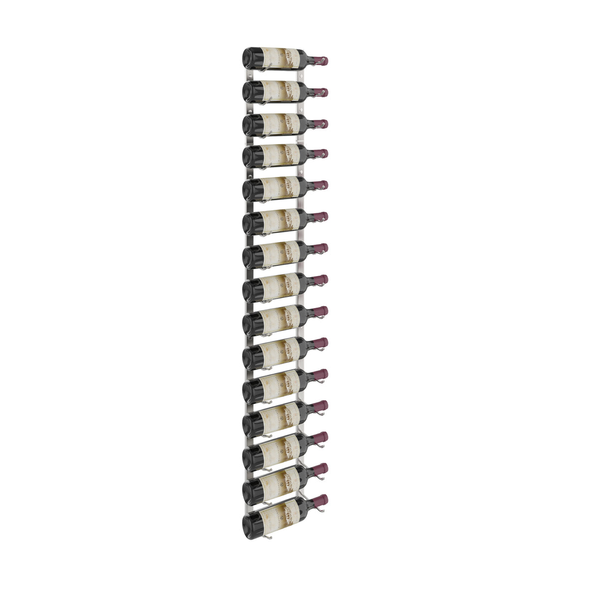 VintageView Wall Wine Rack Kit 5' (15 to 45 bottles)