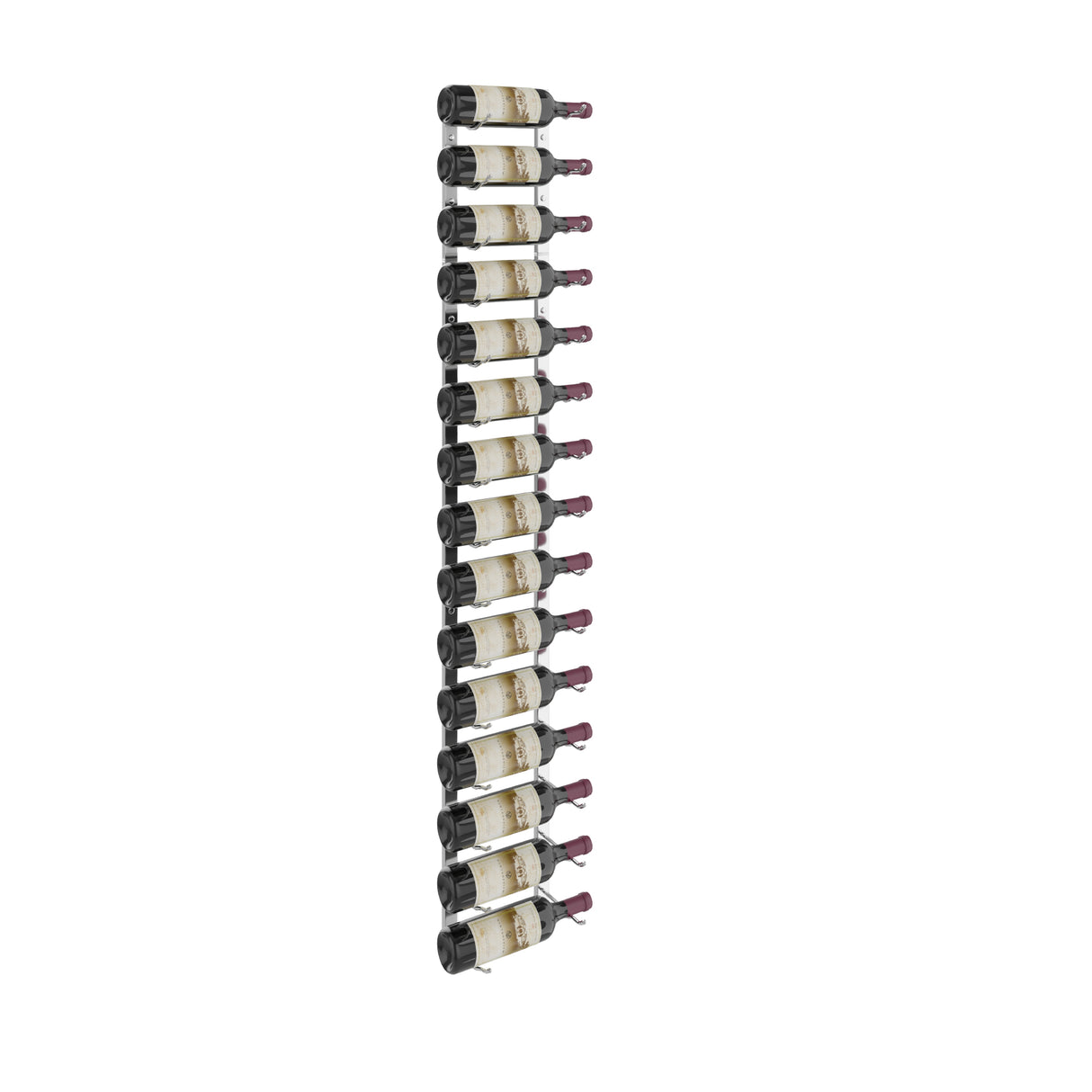 VintageView Wall Wine Rack Kit 5' (15 to 45 bottles)