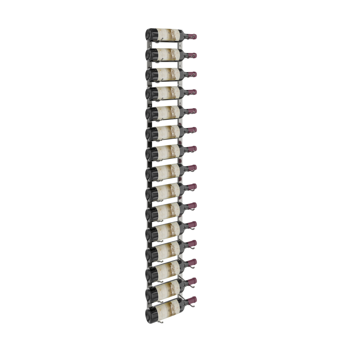 VintageView Wall Wine Rack Kit 5' (15 to 45 bottles)