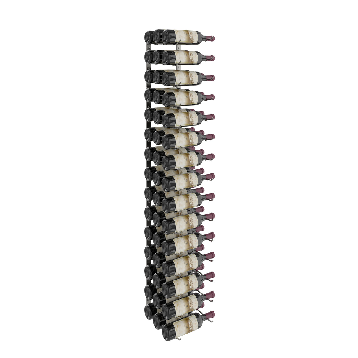 VintageView Wall Wine Rack Kit 5' (15 to 45 bottles)