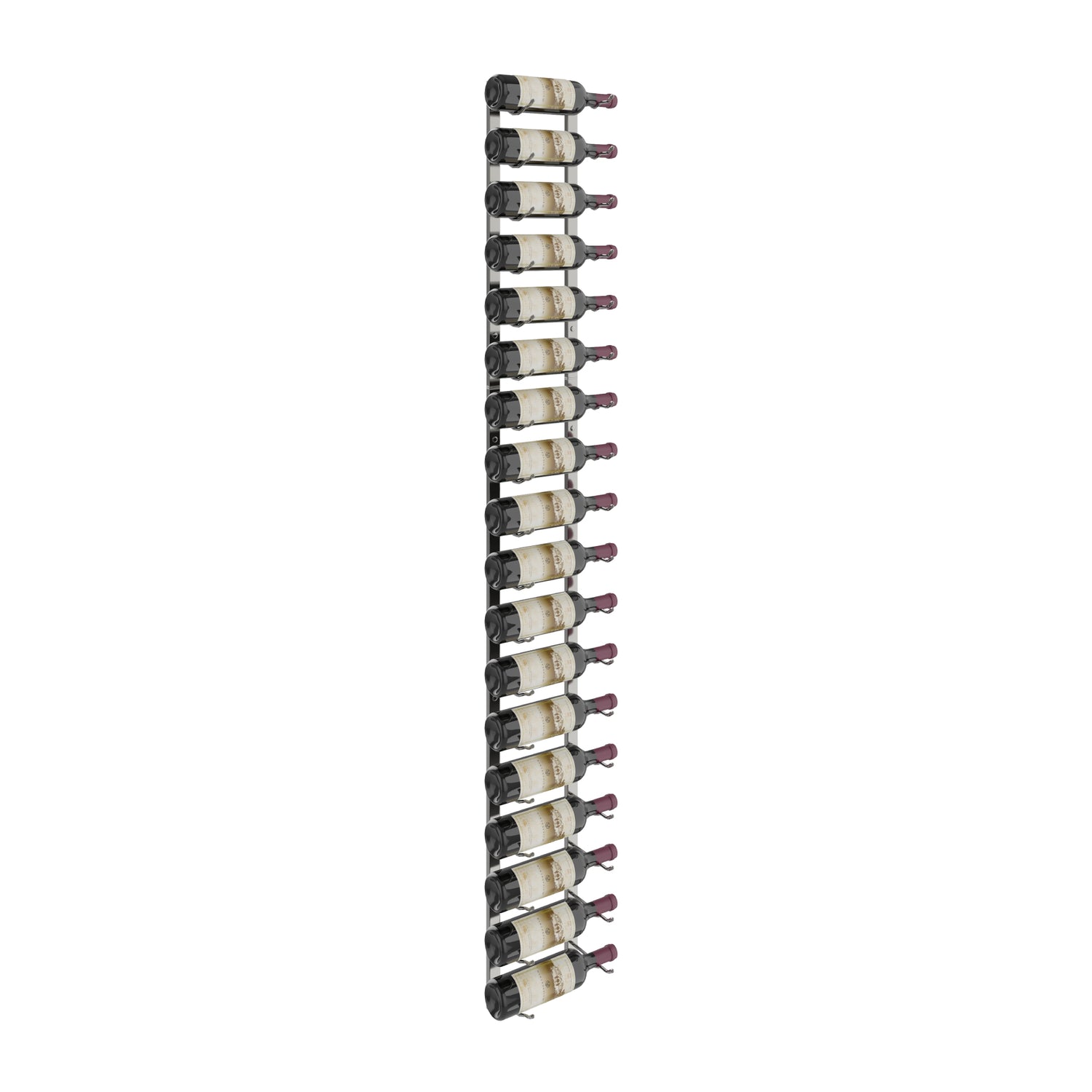VintageView Wall Wine Rack Kit 6' (18 to 54 bottles)