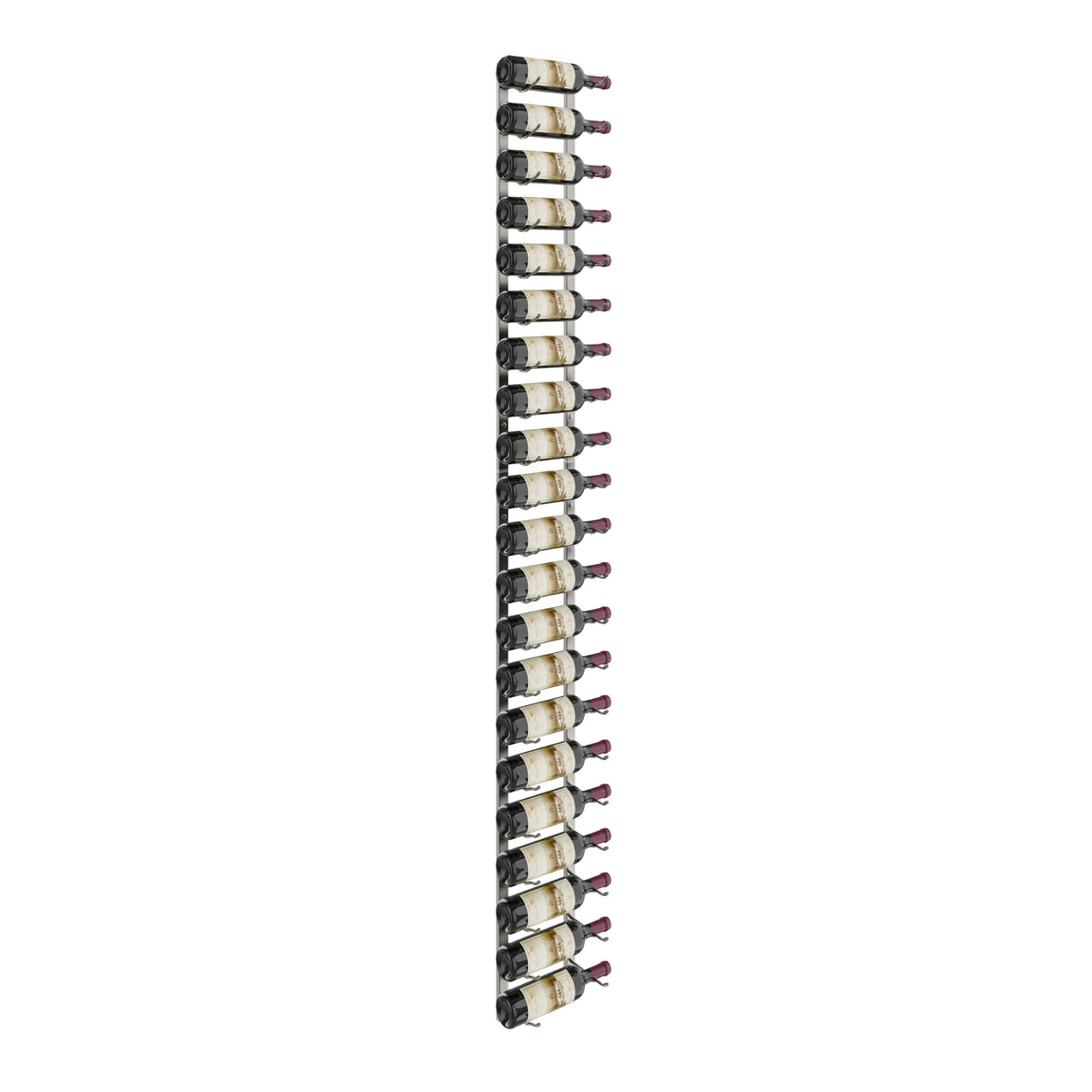 VintageView Wall Wine Rack Kit 7' (21 to 63 bottles)