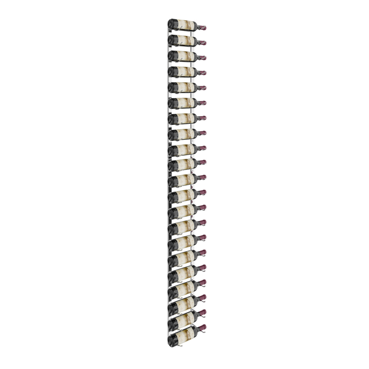 VintageView Wall Wine Rack Kit 7' (21 to 63 bottles)