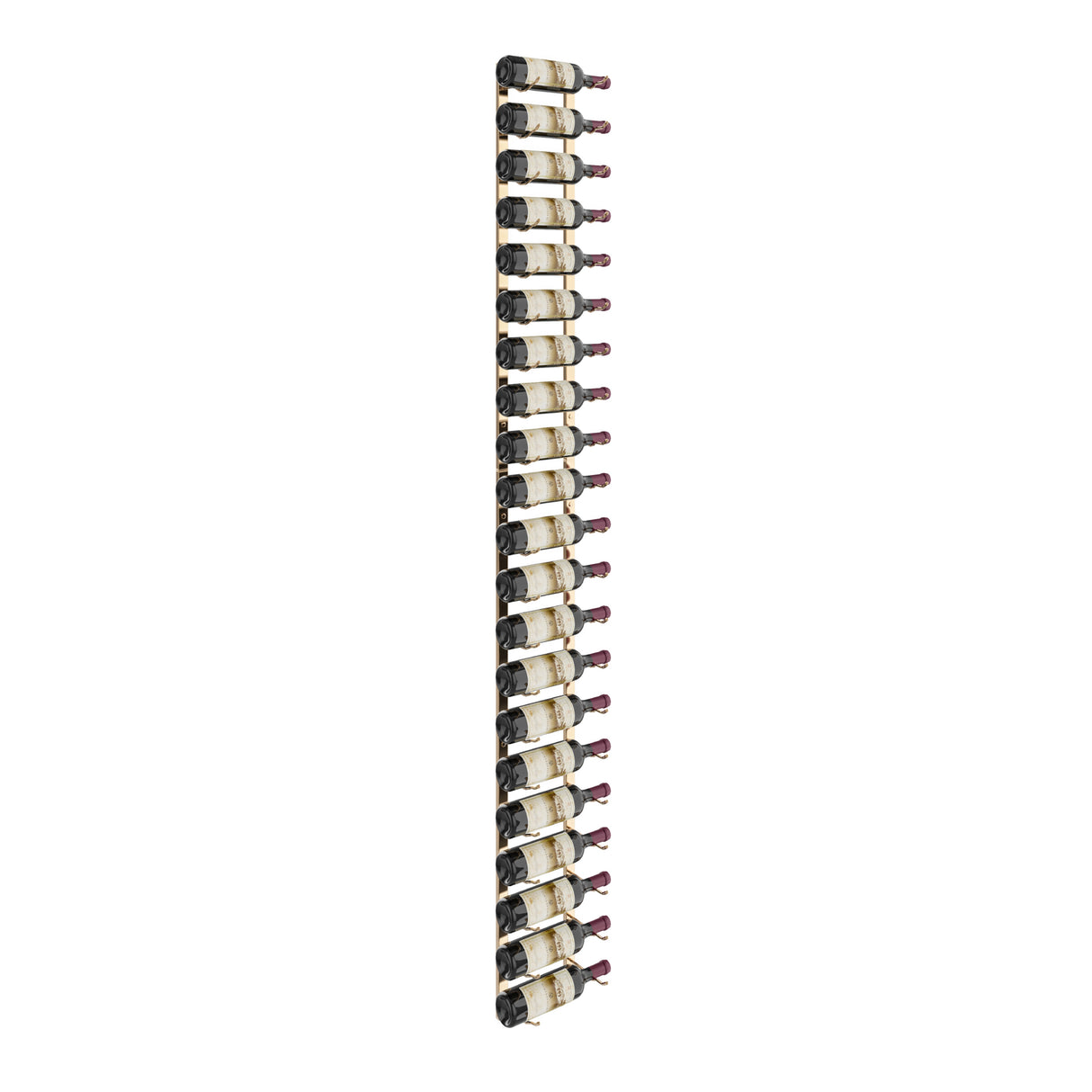 VintageView Wall Wine Rack Kit 7' (21 to 63 bottles)