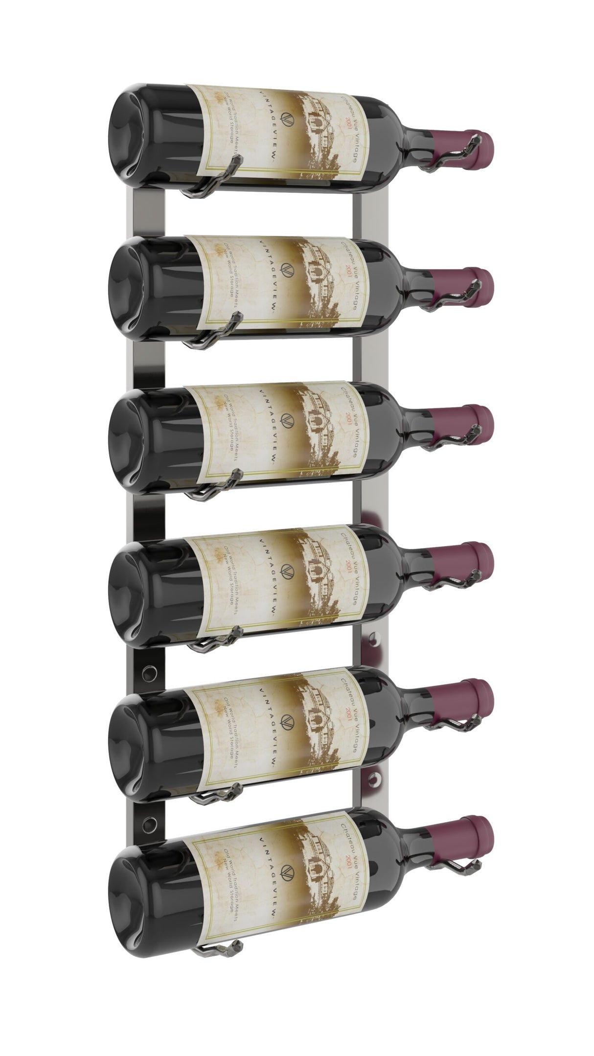 VintageView Wall Wine Racks 2' (6 to 18 bottles)