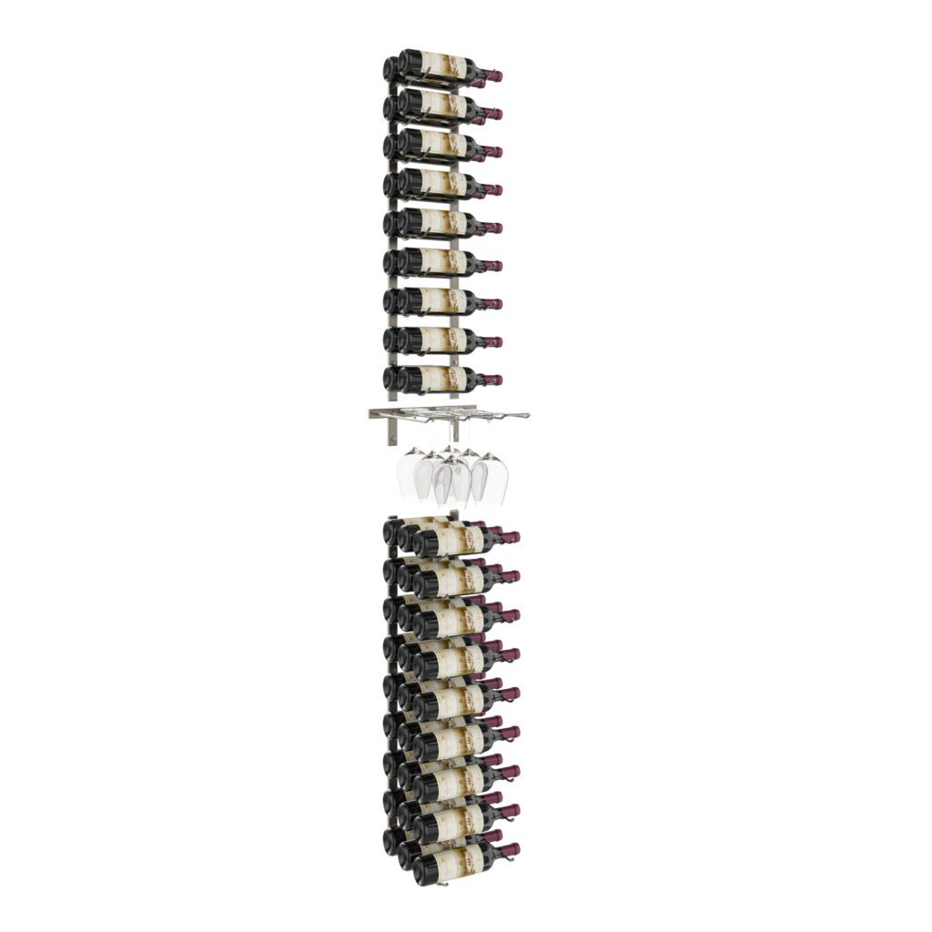 VintageView Wine Glass and Bottle Racking Kit (45 bottles, 6 Stems)