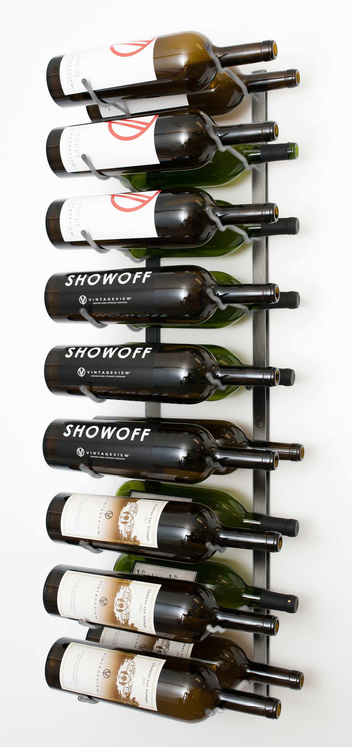 VintageView Magnum/Champagne Wine Rack (9 to 18 bottles)