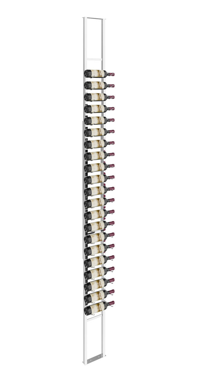 VintageView One-Sided Floating Wine Rack Kit (21-63 bottles)