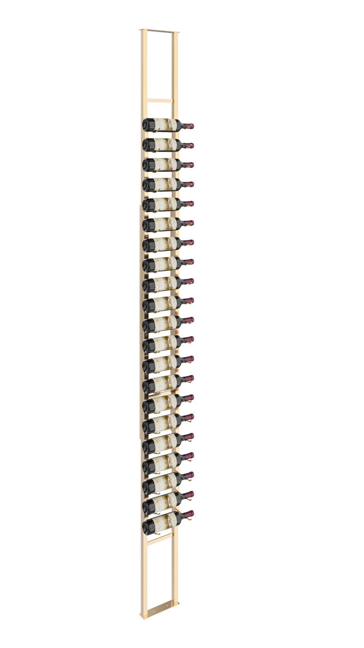 VintageView One-Sided Floating Wine Rack Kit (21-63 bottles)