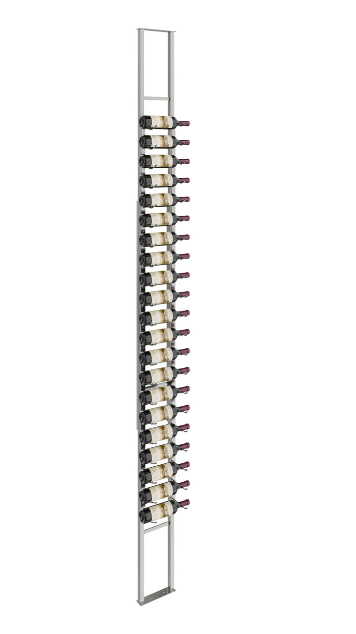 VintageView One-Sided Floating Wine Rack Kit (21-63 bottles)