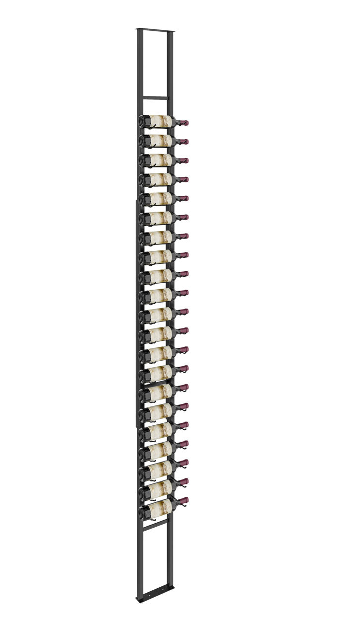 VintageView One-Sided Floating Wine Rack Kit (21-63 bottles)