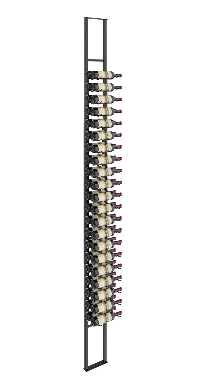 VintageView One-Sided Floating Wine Rack Kit (21-63 bottles)