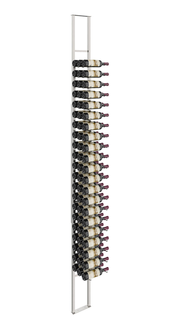 VintageView One-Sided Floating Wine Rack Kit (21-63 bottles)