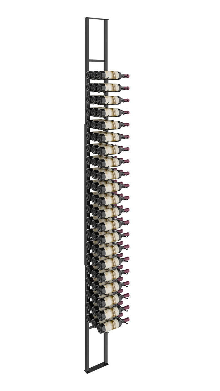 VintageView One-Sided Floating Wine Rack Kit (21-63 bottles)