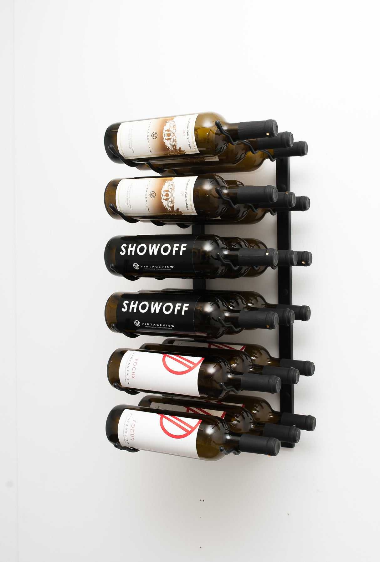 VintageView Wall Wine Racks 2' (6 to 18 bottles)