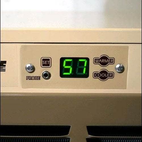 Breezaire WKL 2200 Wine Cellar Cooling Unit controller close up