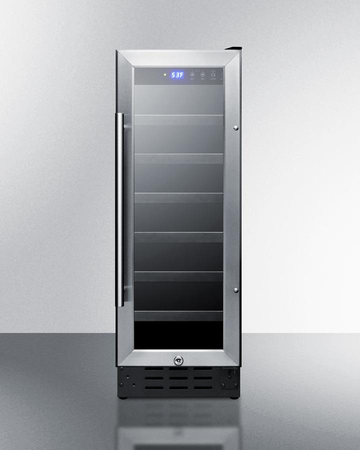 Summit 12" Built In Single Zone Wine Cooler SWC1224B