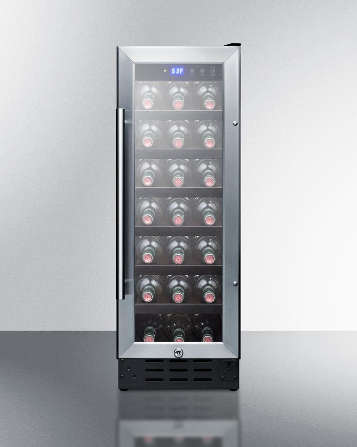 Summit 12" Built In Single Zone Wine Cooler SWC1224B