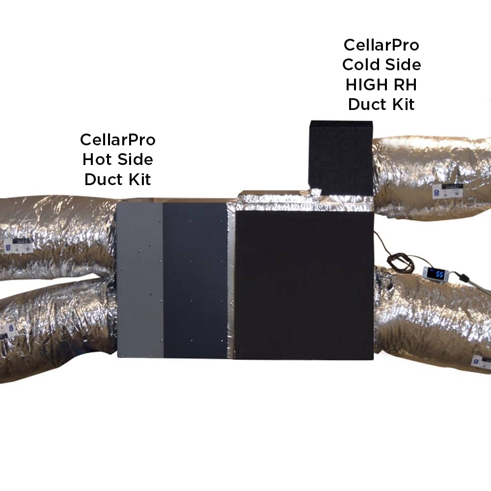 CellarPro 6200/8200 VS Duct HOOD (Hot Side) #19090