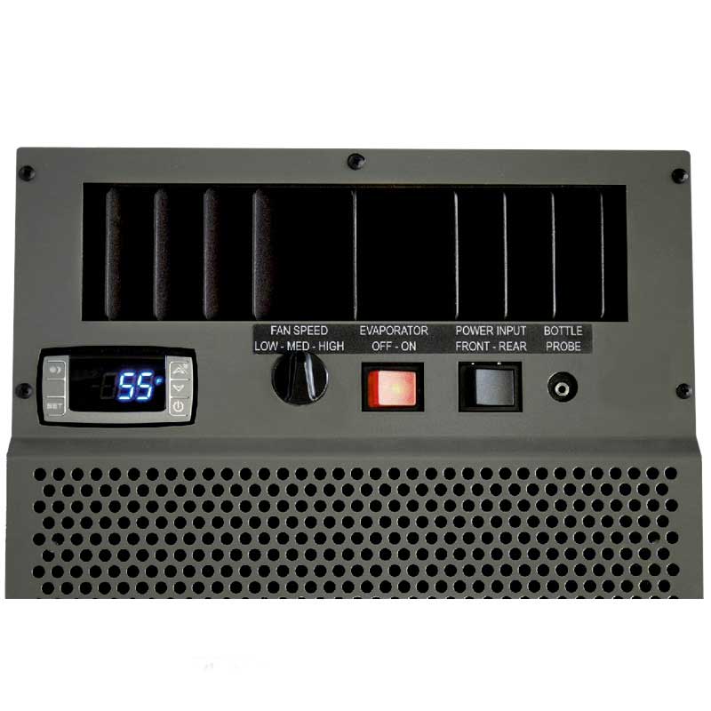 CellarPro 3200VSi Self-Contained Cooling Unit close up of front panel