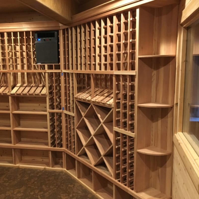 CellarPro 4200VSx Installed in wine cellar