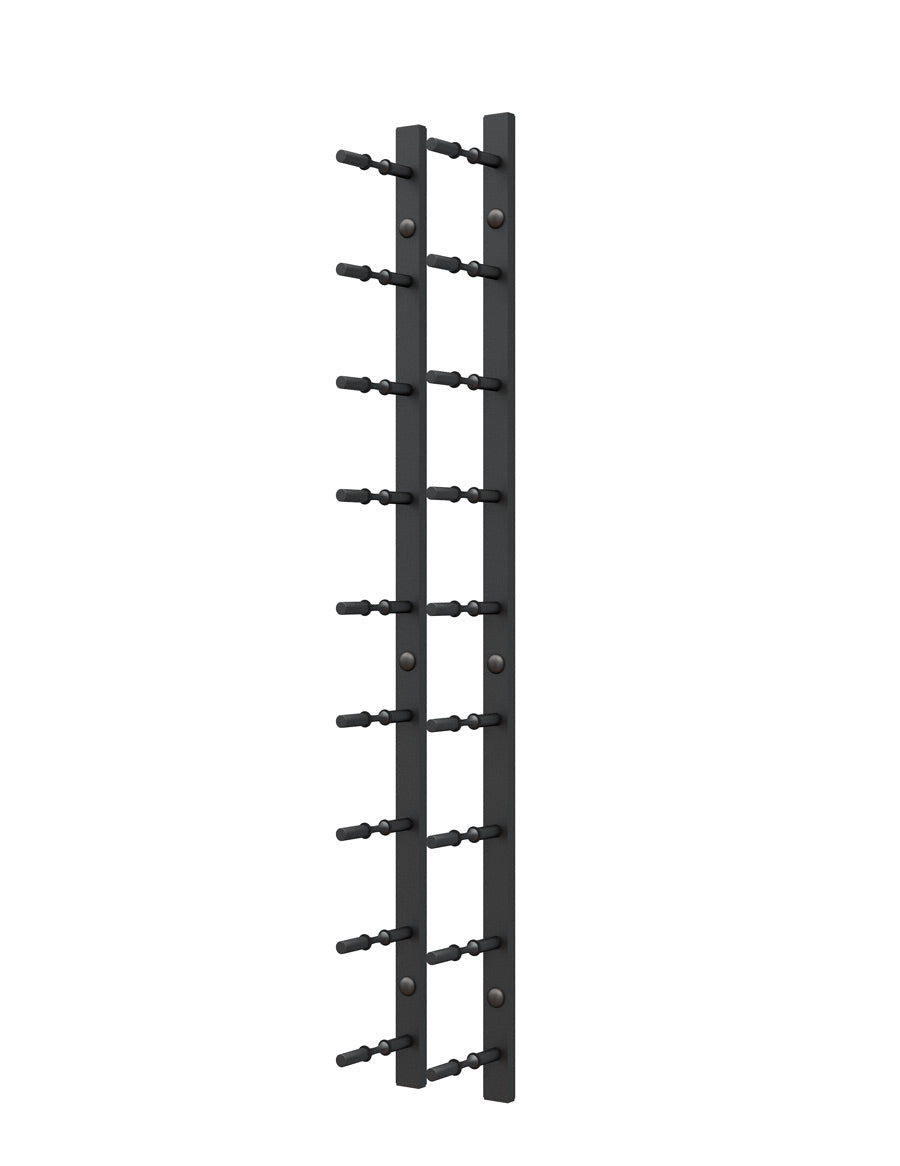 HZ Wall Rails - 3FT Metal Wine Rack (9 To 27 Bottles)