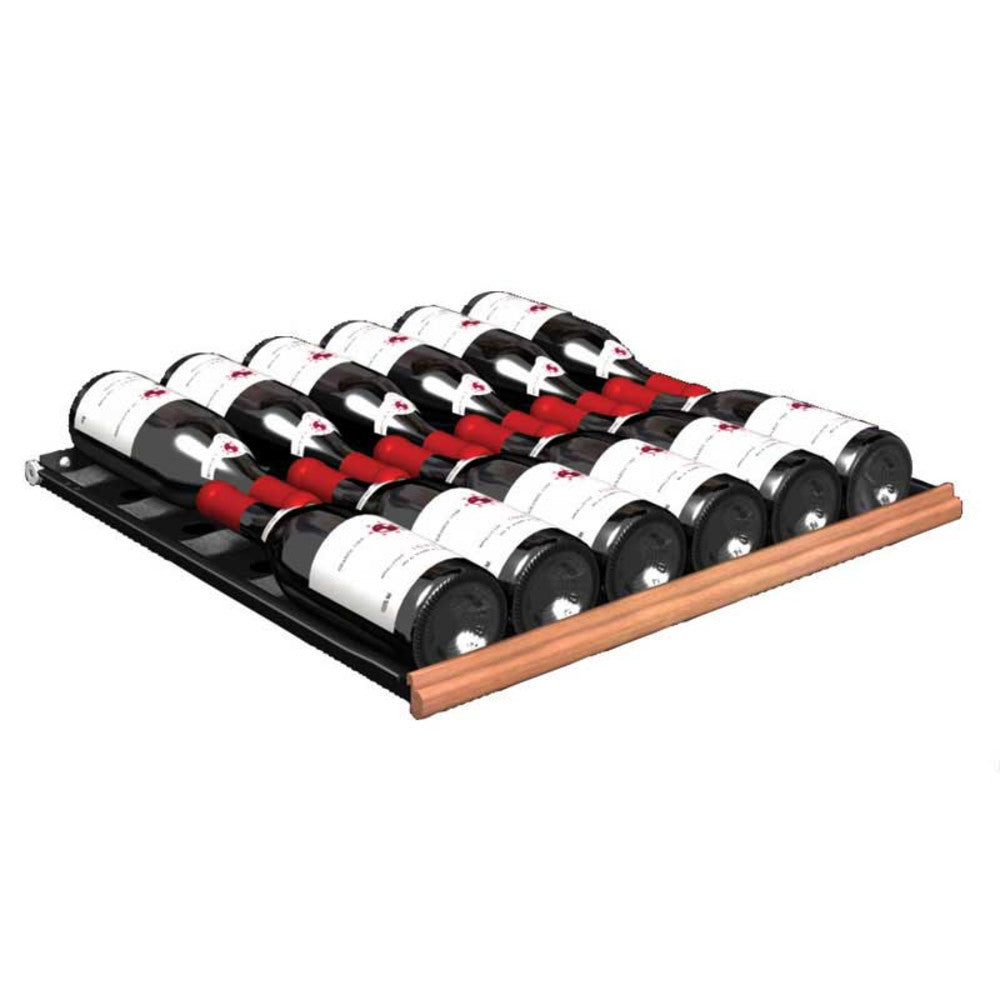 Transtherm Wine Coolers Ermitage Solid Black Full Shelf