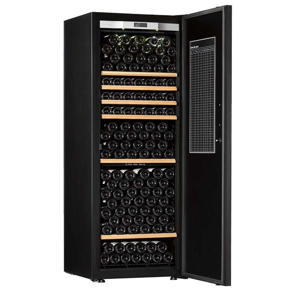 Transtherm Wine Coolers Ermitage Solid Door Black