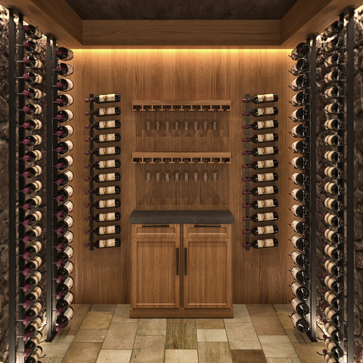 Fine Racks Best High-End Wall Mounted Wine Racks – Wine Cellar HQ