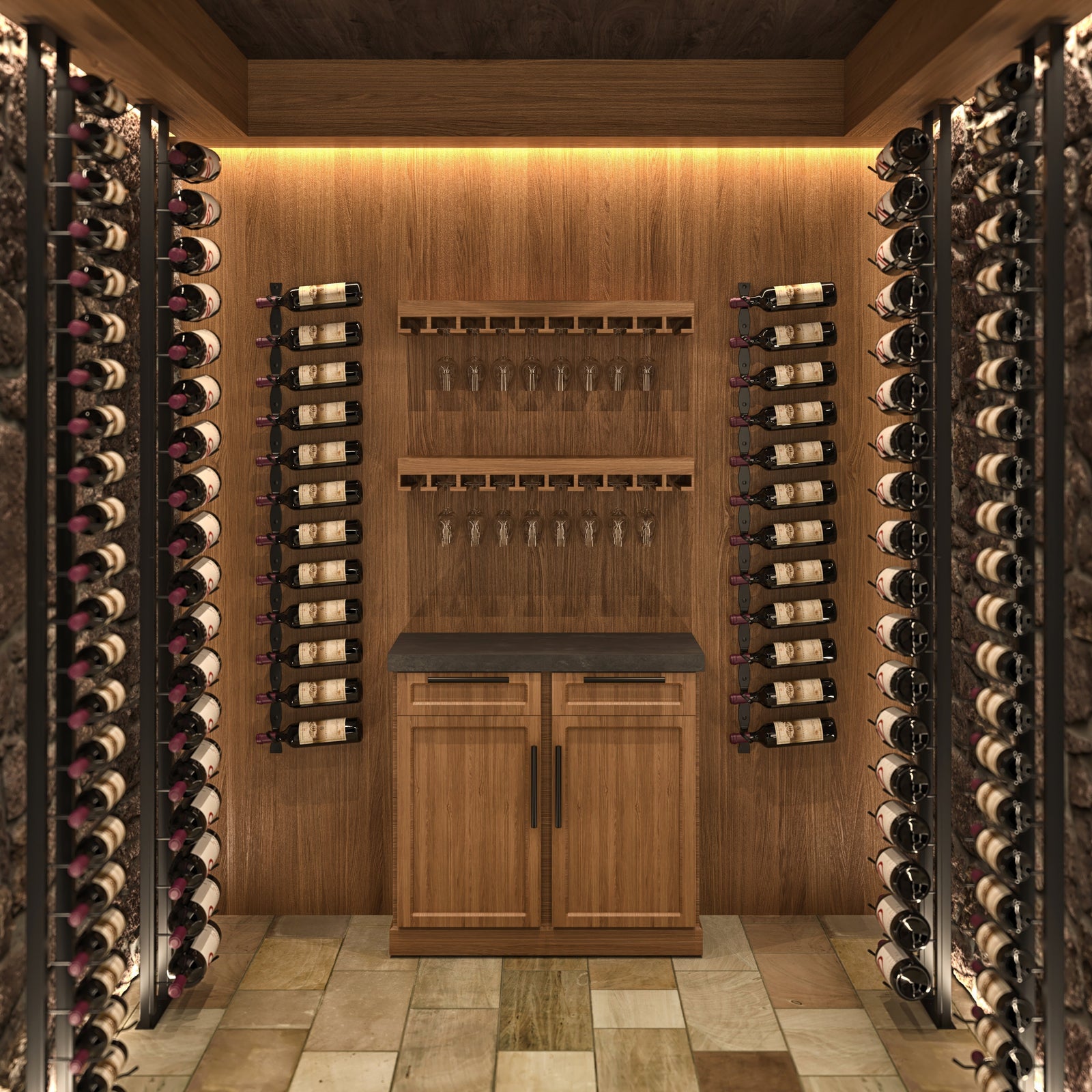 Best High-End Wall Mounted Wine Racks